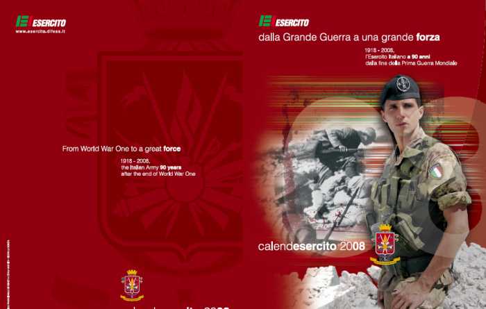 Immagini tratte dal Calendario 2008 dell'Esercito Italiano