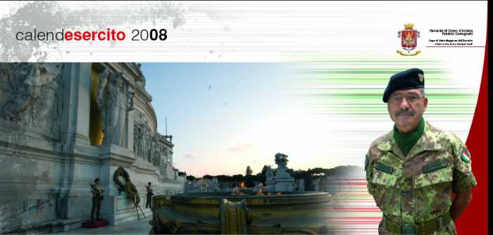Immagini tratte dal Calendario 2008 dell'Esercito Italiano