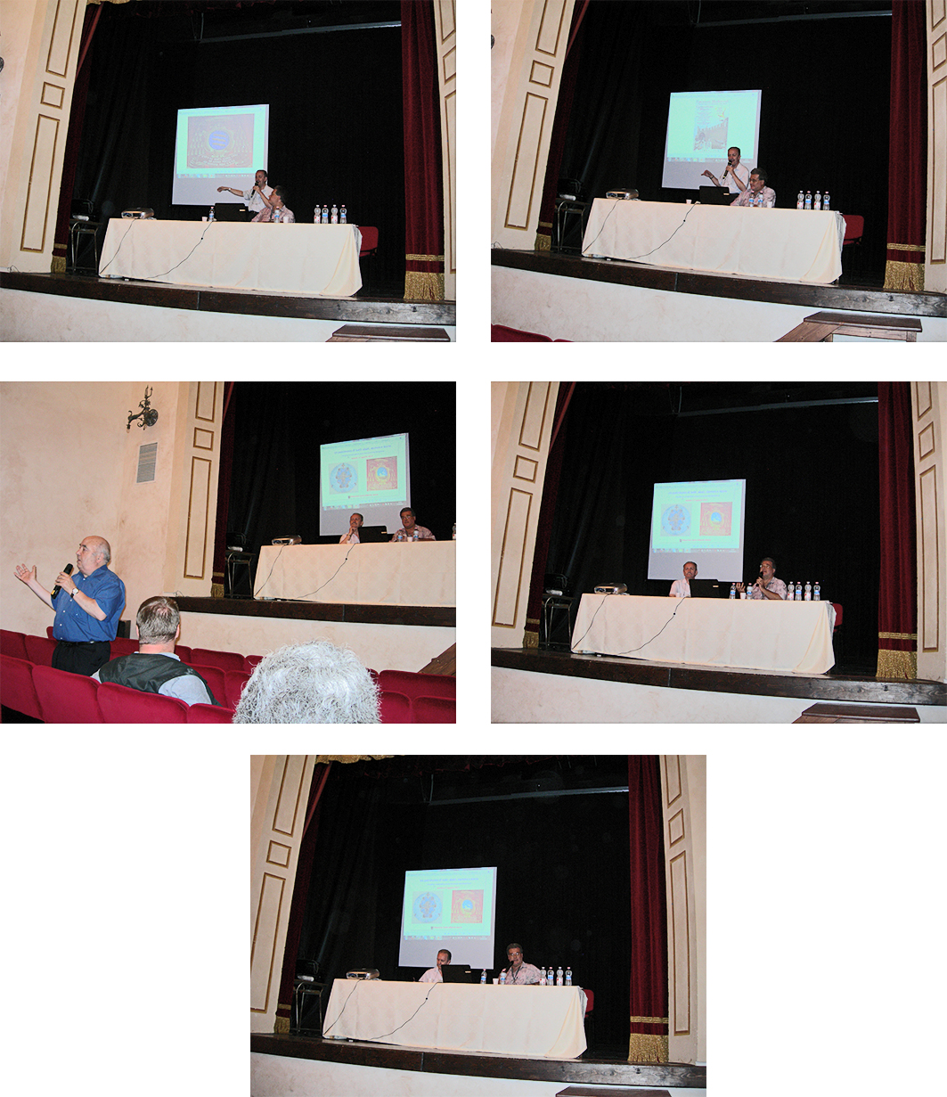 Alcuni scatti durante la conferenza di Araldica a Campofilone Sabato 17 agosto 2013
