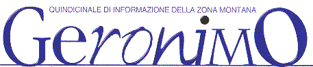 Logo della rivista Geronimo.