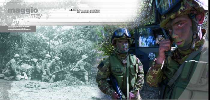 Immagini tratte dal Calendario 2008 dell'Esercito Italiano