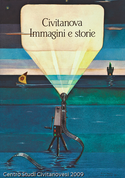 Copertina del primo numero di Civitanova Immagini e storie pubblicato dal Centro Studi Civitanovesi nel 1987.