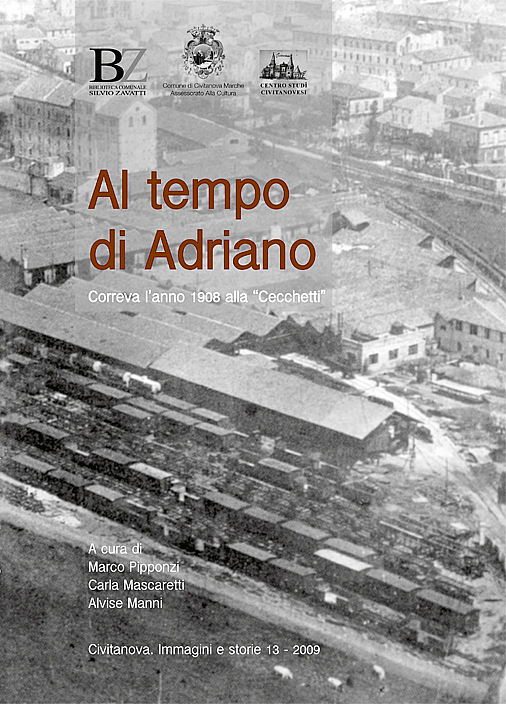 Copertina del n.13 di Civitanova Immagini e Storie dedicato alle Officine Meccaniche Adriano Cecchetti di Civitanova Marche