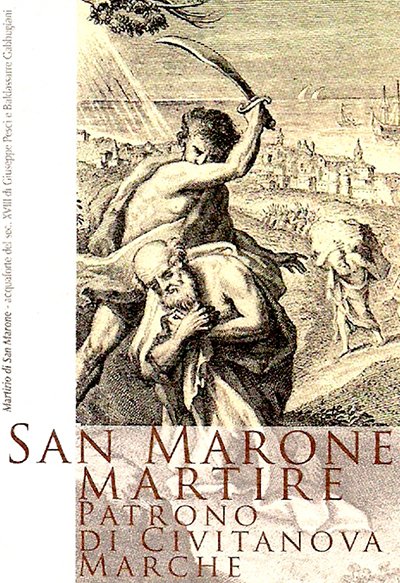 Santino dedicato a San Marone Martire