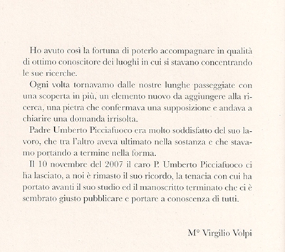I ringraziamenti dell'autore del libro